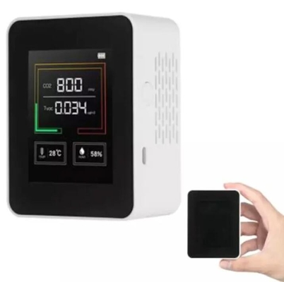 2CO3 CO2 Dióxido de carbono NDIR Detector portátil de qualidade do ar, TVOC Formal Dehide Detection fornecedor
