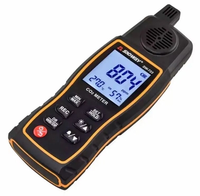 SW-723 CO2 Meter Analisador Digital 3 em 1 Detector de Gás de Dióxido de Carbono Sensor de PPM Profissional de Domicílio Industrial fornecedor