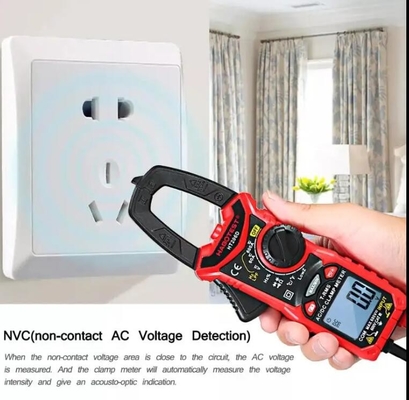 HT206D Medidor digital de pinças AC Teste de medição da continuidade da resistência à tensão de corrente fornecedor