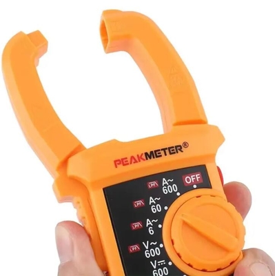 Medidor de pico PM2018A Portátil de alcance automático Medidor de pinça digital AC 600 AC DC Medidor de tensão 20MOhm NCV detecção de pinça Meter fornecedor