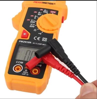 Medidor de pico PM2018A Portátil de alcance automático Medidor de pinça digital AC 600 AC DC Medidor de tensão 20MOhm NCV detecção de pinça Meter fornecedor