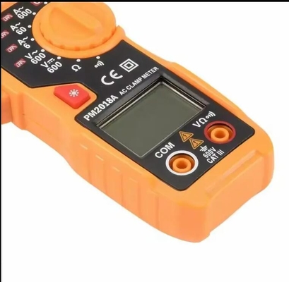 Medidor de pico PM2018A Portátil de alcance automático Medidor de pinça digital AC 600 AC DC Medidor de tensão 20MOhm NCV detecção de pinça Meter fornecedor
