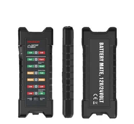 BM410 12V 24V Teste de bateria de carro Teste de carregamento Teste de carga Teste de bateria de carro Teste de ferramenta de diagnóstico Teste de alternador para diesel fornecedor