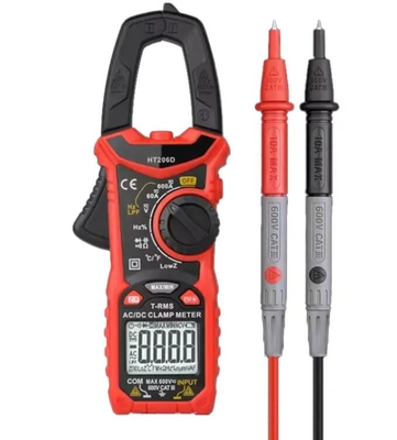 HABOTEST/MAYILON HT206D Medidor de pinça digital Teste de resistência à tensão de corrente alternada Instrumentos de medição electrónicos fornecedor