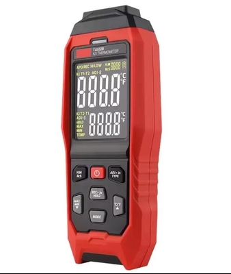 TA612B/C 2/4 canais K/J Tipo de termômetro de termopares -200~1372 C/ -328~2501 F LCD Temperatura Métrica 5000 Grupos Armazenamento de dados fornecedor