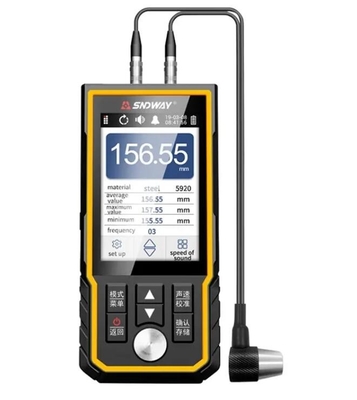 SW-6520 Medidor de espessura por ultra-som Vidro plástico Cerâmica Metal Placa de aço de aço inoxidável Teste de espessura da parede do tubo fornecedor