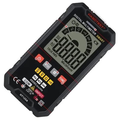 Habotest / Mayilon HT-125A True-RMS Multiméter Digital 4000 Contas Com Multiméter Ampéretro de Voltagem AC/DC fornecedor