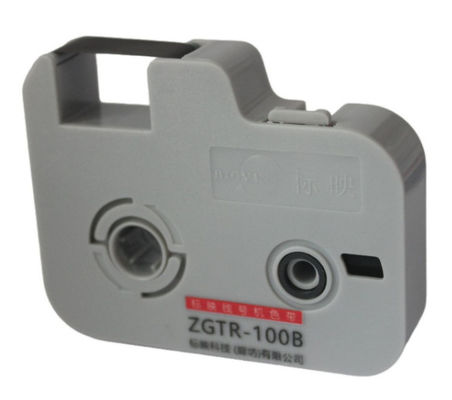 Tela de etiqueta preta RS-102B para máquina de escrita eletrônica BIOVIN, impressora de identificação de cabo, marcador de fio ZGTR-100B fornecedor