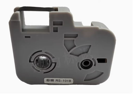 Faixa de etiqueta RS-101B para máquina de escrita eletrônica BIOVIN, impressora de identificação por cabo, marcador de fio S680/pro fornecedor