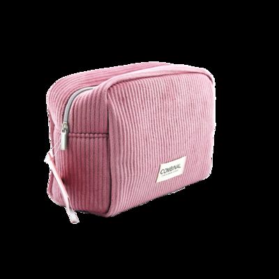 CR-024 Waterproof Cosmetic Bags Portable Makeup Bag Zipper Toiletry fornecedor