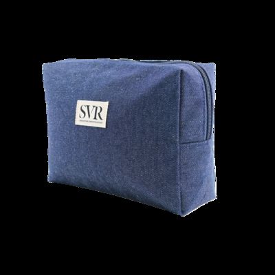 CR-001 Women's Fashionable PU Leather Toiletry Bag Custom Logo Zipper Organizer Travel Cosmetic Makeup Portable Pebbled Leather Pouch fornecedor