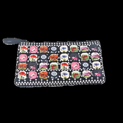 CR-177 Mobile Phone Bag Fashion Zipper Closure Storage Cosmetic Wash Travel Shell for Men and Women fornecedor