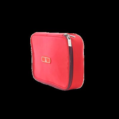 CR-073 Carry Pouch Custom Logo Printed Travel Cosmetic Organizer Zipper Fashion for Makeup fornecedor