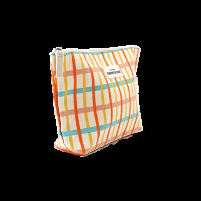 CR-075 High Quality Classic Zipper Cosmetics Bag for Makeup Brushes Perfect Tool for Organizing Your Beauty Essentials fornecedor