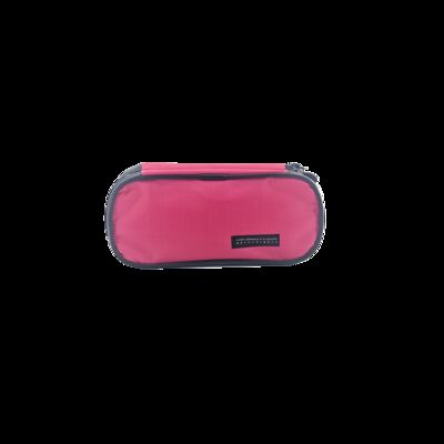 CR-088 Makeup Bag Private Label Portable Cosmetic Pouch Zipper Closure Fashionable Travel Organizer Case fornecedor