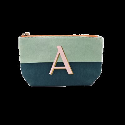 CR-092 Makeup Bag Private Label Portable Cosmetic Pouch Zipper Closure Fashionable Travel Organizer Case fornecedor