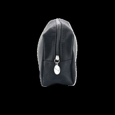 CR-017 Travel Leather Case Custom Small Cosmetic Bag with Zipper Closure Fashion Style Pink Makeup Bag fornecedor