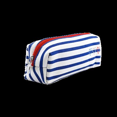 CR-018 Travel Leather Case Custom Small Cosmetic Bag with Zipper Closure Fashion Style Pink Makeup Bag fornecedor