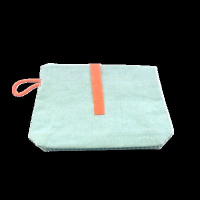 CR-164 Women's Shoulder Bag Fashionable Reusable Shopping Tote with Zipper Closure Portable for Safety Sublimation Blank fornecedor