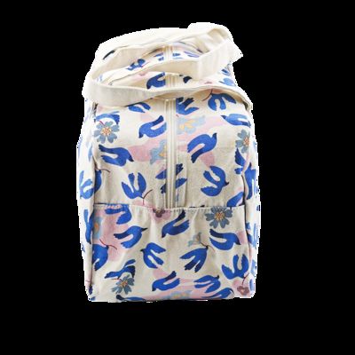 CR-151 Bolsa de Ombro de Lona com Alça de Corda, Praia, Estampa Tropical de Palmeiras, Fechamento com Zíper, Bolsas Grandes fornecedor