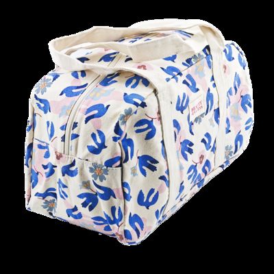 CR-151 Bolsa de Ombro de Lona com Alça de Corda, Praia, Estampa Tropical de Palmeiras, Fechamento com Zíper, Bolsas Grandes fornecedor