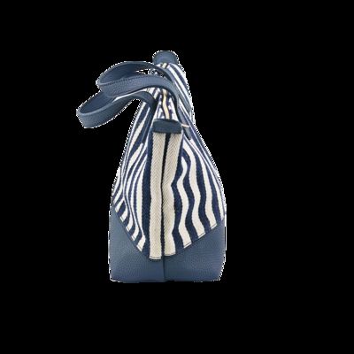CR-156 Mão de corda Tela Tote Bolsa de praia Tropical Palma Impresso fecho de fecho de fecho Bolsas Tote grandes fornecedor