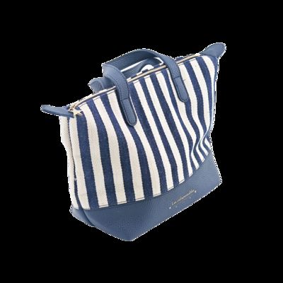 CR-156 Mão de corda Tela Tote Bolsa de praia Tropical Palma Impresso fecho de fecho de fecho Bolsas Tote grandes fornecedor