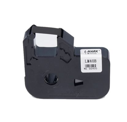 Cassete de fita de impressora preta LM40B para Máquina Eletrônica de Rotulagem L MARK fornecedor