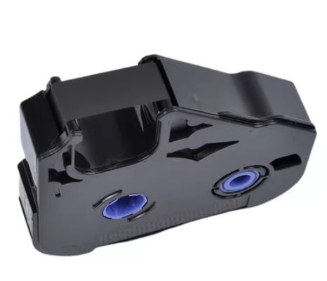 HM-LB-12BI LB C-100 C-200 C-210 white printer ribbon cassette Electronic Lettering Machine label printer 100m fornecedor