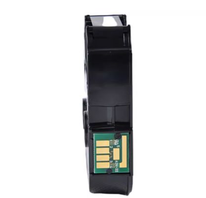 HM-LB-12BI LB C-100 C-200 C-210 white printer ribbon cassette Electronic Lettering Machine label printer 100m fornecedor