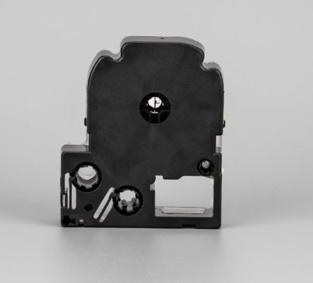 HMSS06K 6mm White label tape cassette For Brother label printer Black on White fornecedor