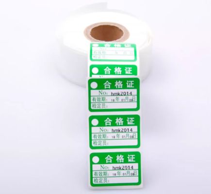 GE-11H 30mm*20mm label tape sticker For HMK Tube printer fornecedor