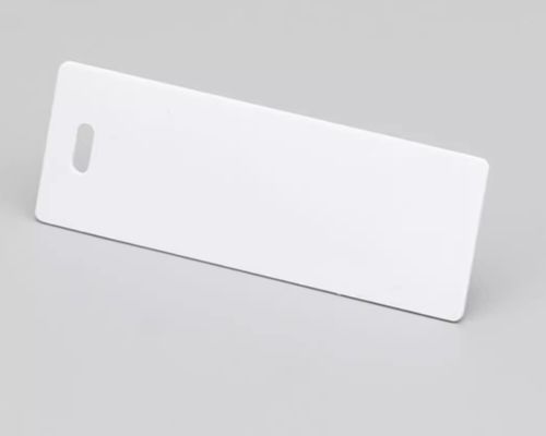 Etiqueta de furo único PVC 25mmx70mm HMK SR-2570P branco fornecedor