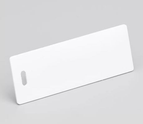 Etiqueta de furo único PVC 25mmx70mm HMK SR-2570P branco fornecedor