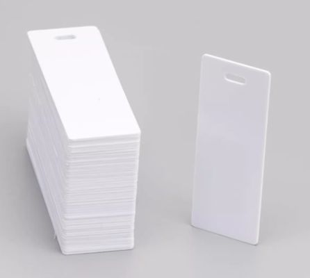 Etiqueta de furo único PVC 25mmx70mm HMK SR-2570P branco fornecedor