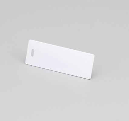 Etiqueta de furo único PVC 25mmx70mm HMK SR-2570P branco fornecedor