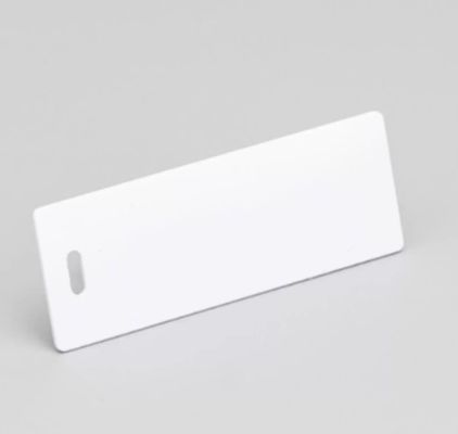 SG306001 30mmx60mm PVC Single hole label white fornecedor