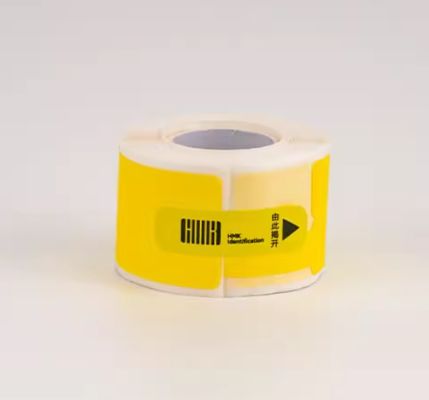 GE-16Y 26mm*79mm Printing Label sticker yellow fornecedor