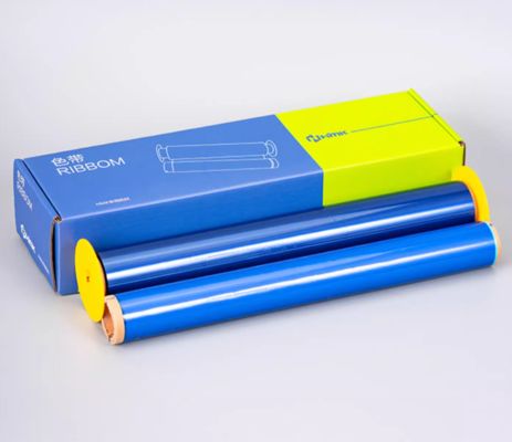 Blue Print label tape HMK HLB-300BL 29cm*100m Sign Sticker Wide Format Logo fornecedor