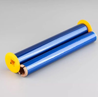 Fita adesiva para rótulos Blue Print HMK 265mm*76m Adesivo para sinalização Impressora de logotipos de formato amplo para tubos fornecedor