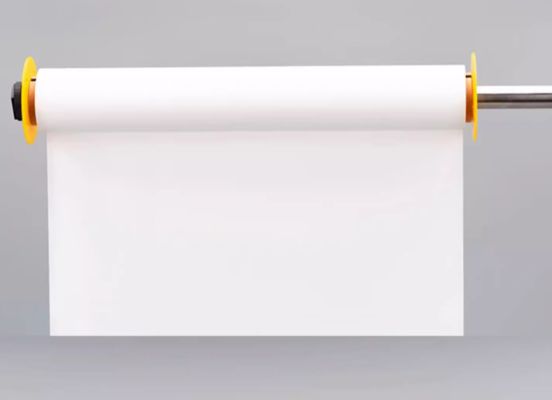 White Print label tape HMK BRK-280W 280mm*76m Sign Sticker Wide Format Logo fornecedor