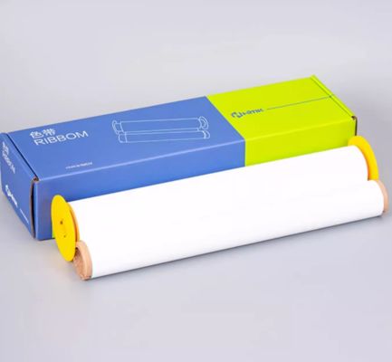 White Print label tape HMK BRK-280W 280mm*76m Sign Sticker Wide Format Logo fornecedor