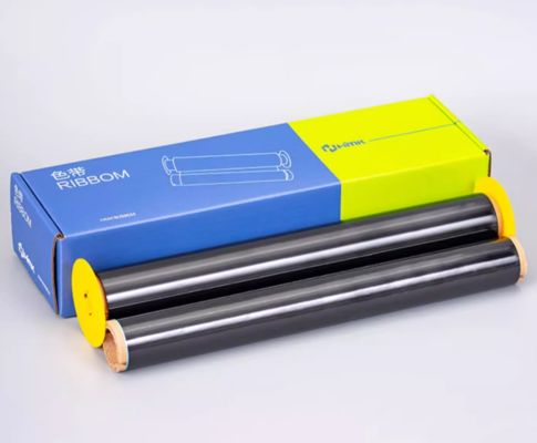 Black Print label tape HMK BRK-280B 280mm*76m Sign Sticker Wide Format Logo fornecedor