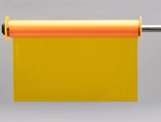 Yellow Print label tape HMK SR-305Y 29cm*50m Sign Sticker Wide Format Logo fornecedor