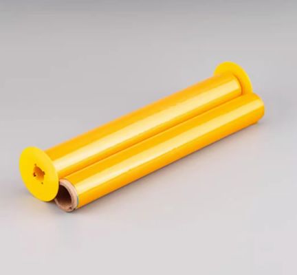 Yellow Print label tape HMK BRK-280Y 280mm*76m Sign Sticker Wide Format Logo fornecedor