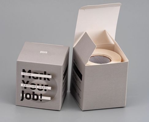 HMKGE50-90B-150(427)/H White heat transfer printing label tape sticker 50mmx90mm fornecedor