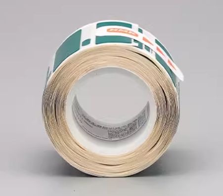 HMK GE-3012G 30mm*12mm Green heat transfer printing label tape sticker fornecedor