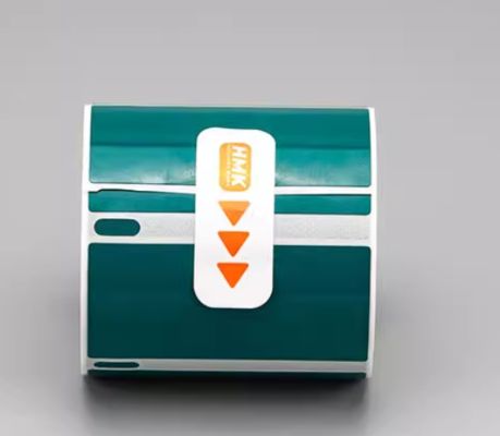 HMK GE-5025G 50mm*25mm Green heat transfer printing label tape sticker fornecedor
