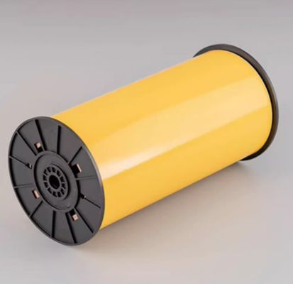 Yellow Print label tape HMK 300mmx15m Sign Sticker Wide fornecedor