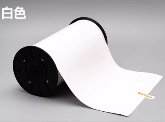 White Print label tape HMK BLK-260W 260mmx19m Sign Sticker Wide Format Logo fornecedor